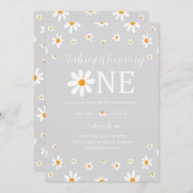 Daisy 1. Geburtstag Gray