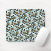 "Daisy #1" gepolstertes Muster florales Mousepad (Mit Mouse)