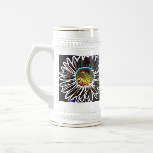 Daisy 1 Glow, Stein Bierglas (Links)