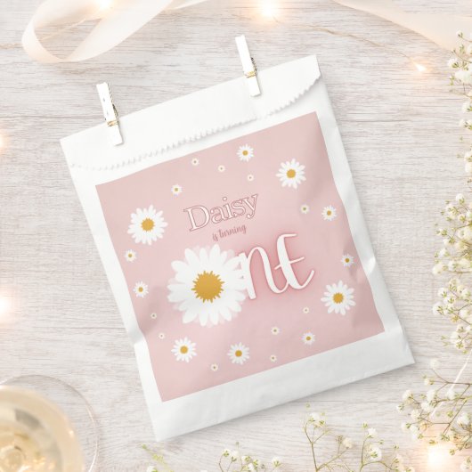Daisy 1st Birthday Geschenktütchen (Ausgeschnitten)