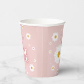 Daisy 1st Birthday Pappbecher (Rechts)