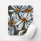 "Daisy #2" Floral Mousepad (Mit Mouse)