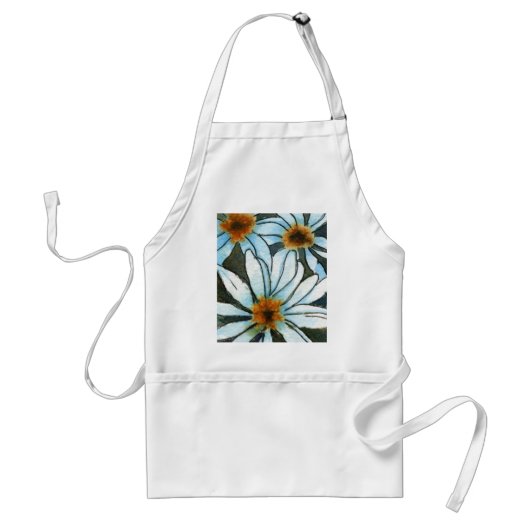 "Daisy #2" - Floral-Schürze Schürze (Vorne)