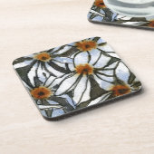 "Daisy #2" Set "Floral Untersetzer" Getränkeuntersetzer (Linke Seite)