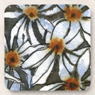 "Daisy #2" Set "Floral Untersetzer" Getränkeuntersetzer