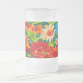 Daisy Abstrakt #5 - Mattglas Bierglas (Mittel)