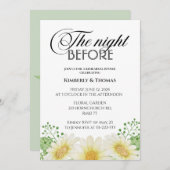 Daisy am Abend vor der Probe Einladung (Vorne/Hinten)