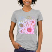 Daisy and Daffodils: Blumenträume von Joy T - Shir T-Shirt (Vorderseite)