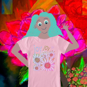 Daisy and Daffodils: Blumenträume von Joy T - Shir T-Shirt