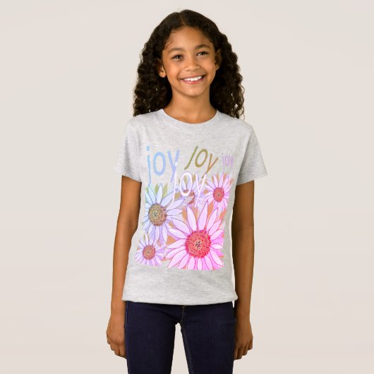 Daisy and Daffodils: Blumenträume von Joy T - Shir T-Shirt (Vorne ganz)