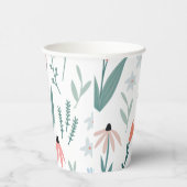 Daisy and Tulip Party Cups Pappbecher (Rechts)