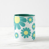 Daisy Aquamarin Monogram Tasse (Zentrum)