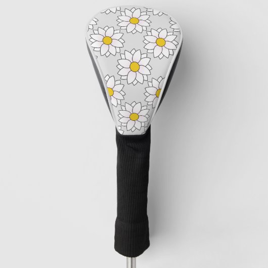 Daisy Art Golf Head Cover Golf Headcover (Vorderseite)