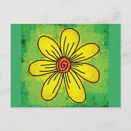 DAISY ART POSTCARD POSTKARTE (Vorderseite)