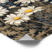 Daisy Art Print Poster (Ecke)
