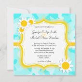 Daisy auf der Camouflage Celeste; Camouflage Einladung (Vorderseite)