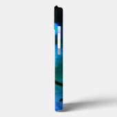 Daisy auf Türkis iPad Air Hüllen *Personalize* (Rückseite / Links)