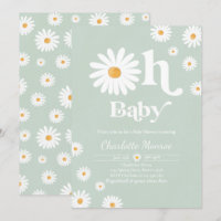Daisy Baby Dusche Bohemisch floral Chic Baby Dusch