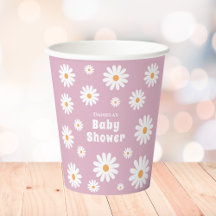 Daisy Baby Girl Dusche Pink Blume Power