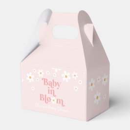Daisy Baby in Bloom Pink Baby Dusche Geschenkschachtel