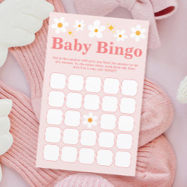 Daisy Baby in Bloom Spring Baby Dusche Bingo Spiel