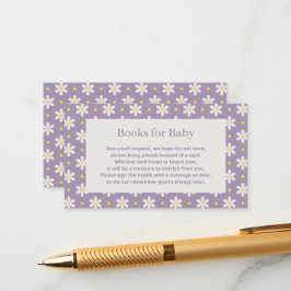 Daisy-Baby-Party-Buchwunsch Begleitkarte