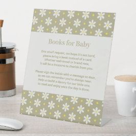 Daisy-Baby-Party-Buchwunsch Sockelschild