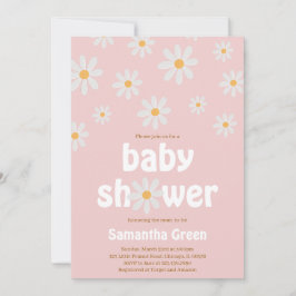 Daisy Baby Shower Einladung