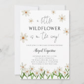 Daisy Baby Shower Einladung (Vorderseite)