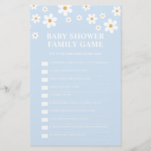 Daisy Baby Shower Flyer