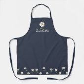 Daisy Baking Apron - Personalized Accessory Schürze (Vorderseite)