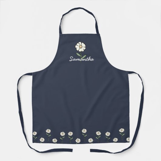 Daisy Baking Apron - Personalized Accessory  Schürze (Vorderseite)