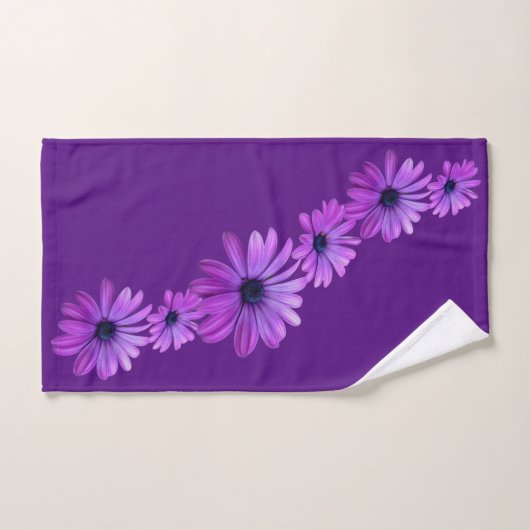 Daisy Bath setzt Lila Daisy Bath Handtuch Set (Handtuch)