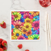 Daisy Beauty - Papiertaschentuch Serviette (Beispiel)