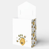Daisy Beehive Bumblebee Bee Baby Shower Geschenkschachtel (Geöffnet)