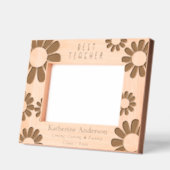 Daisy Best Teacher Etched Frames Geätzte Rahmen (Links)