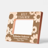 Daisy Best Teacher Etched Frames Geätzte Rahmen (Links)