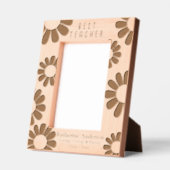 Daisy Best Teacher Etched Frames Geätzte Rahmen (Links)