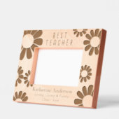 Daisy Best Teacher Etched Frames Geätzte Rahmen (Links)