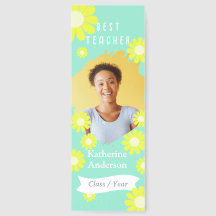 Daisy Best Teacher Foto Aquamarin