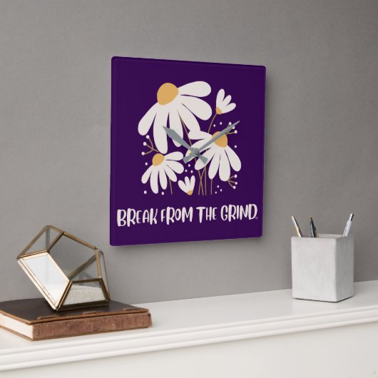 Daisy BFTG Clock Quadratische Wanduhr (Büro)