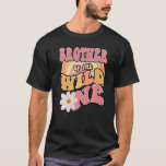 Daisy Birthday Brother Wild One Boho 1. Geburtstag T-Shirt<br><div class="desc">Daisy Birthday Brother Wild One Boho 1. Geburtstag Matching.</div>