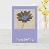 Daisy Birthday Card Karte (Gelbe Blume)