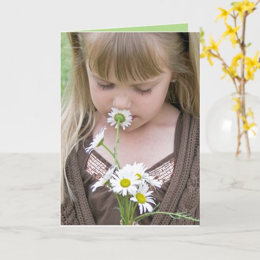 Daisy Birthday Card Karte (Gelbe Blume)