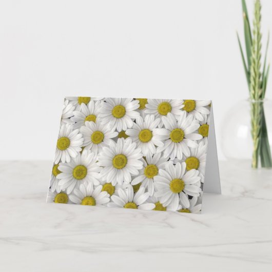 Daisy Birthday Card Karte (Vorderseite)