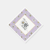 Daisy Birthday Napkin - Kleine Miss ONEderful - P Serviette (Ecke)