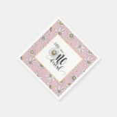 Daisy Birthday Napkin - Kleine Miss ONEderful - Pk Serviette (Ecke)