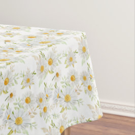 Daisy Birthday Shower Wedding Party Floral Tischdecke