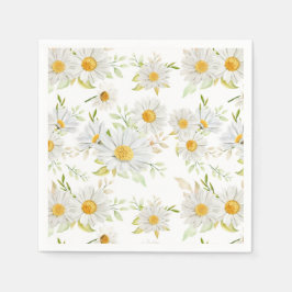 Daisy Birthday Shower Wedding Party Serviette