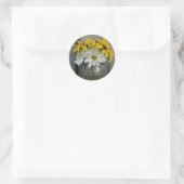 Daisy & Black Mit Augen Susans Sticker (Tasche)